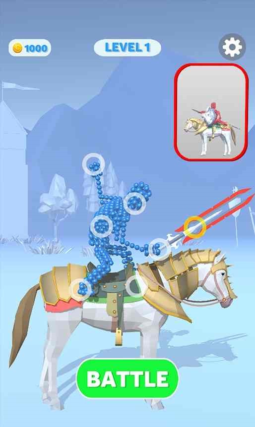 Chevalier Rig Fight 3D(骑士装备战手游)