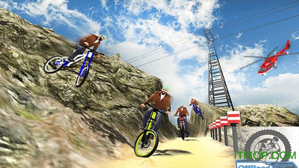 越野自行车车手