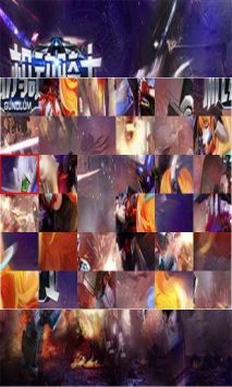 酷炫机甲拼图小游戏