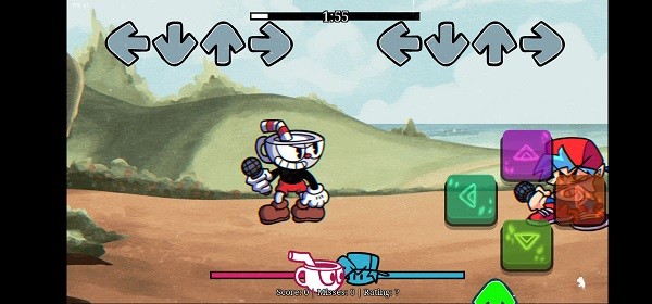 sans班迪茶杯头FNF模组下载